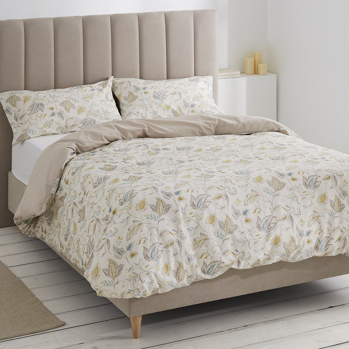 Dúo funda nórdica + almohada zoe escena cama