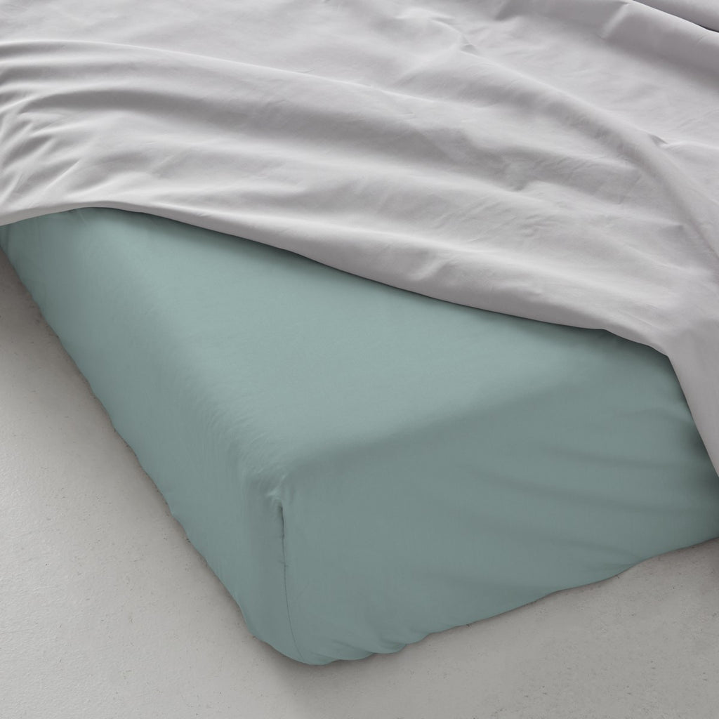 Bajera ajustable algodón aqua detalle con encimera