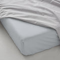 Bajera ajustable percal perla detalle con encimera