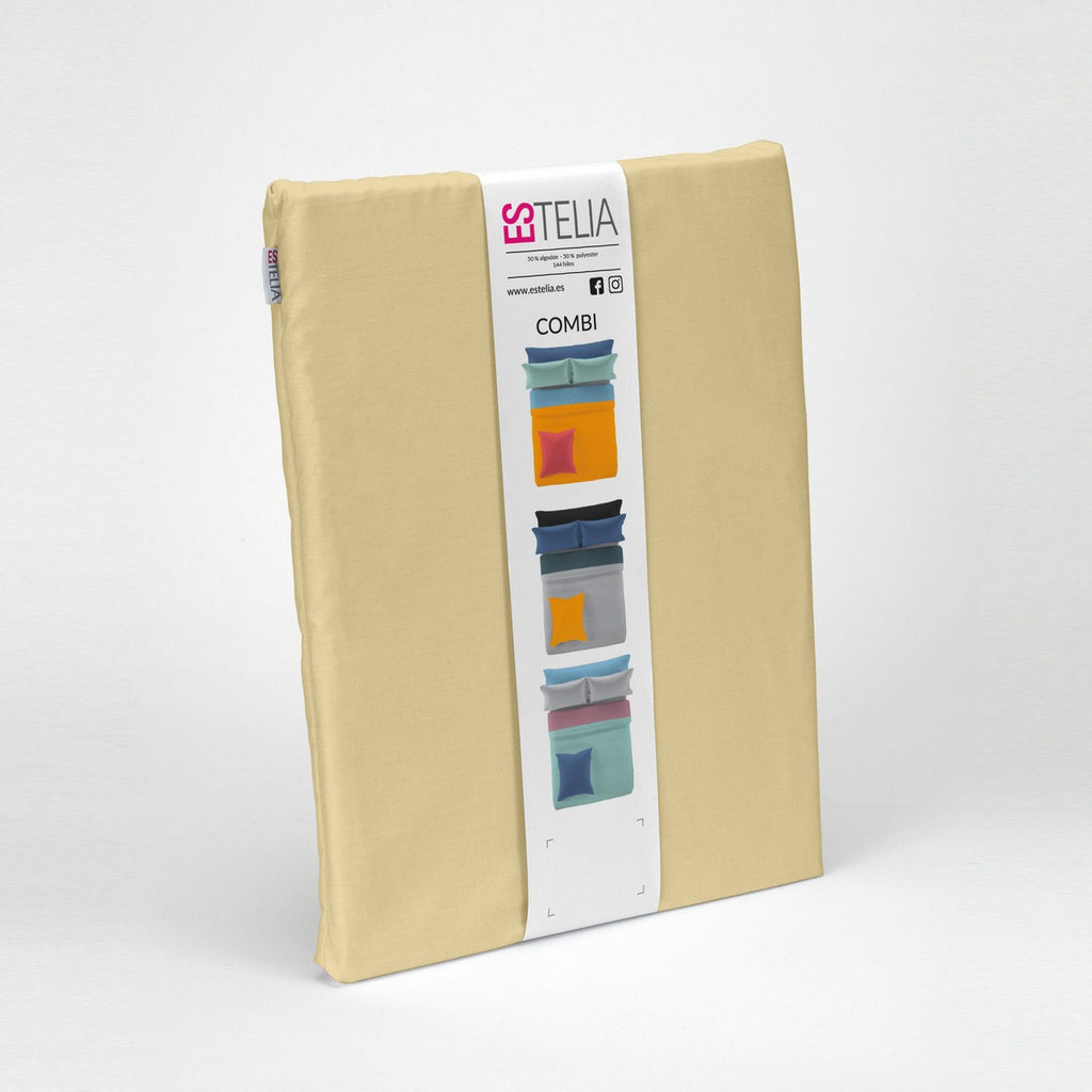 Funda nórdica Estelia Colors arena presentación en bolsa de tela