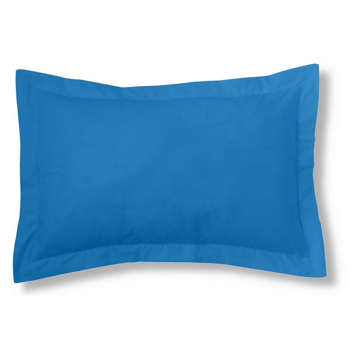 Funda de cojín 50-50 azul cendre cojín 50x75 con pestaña
