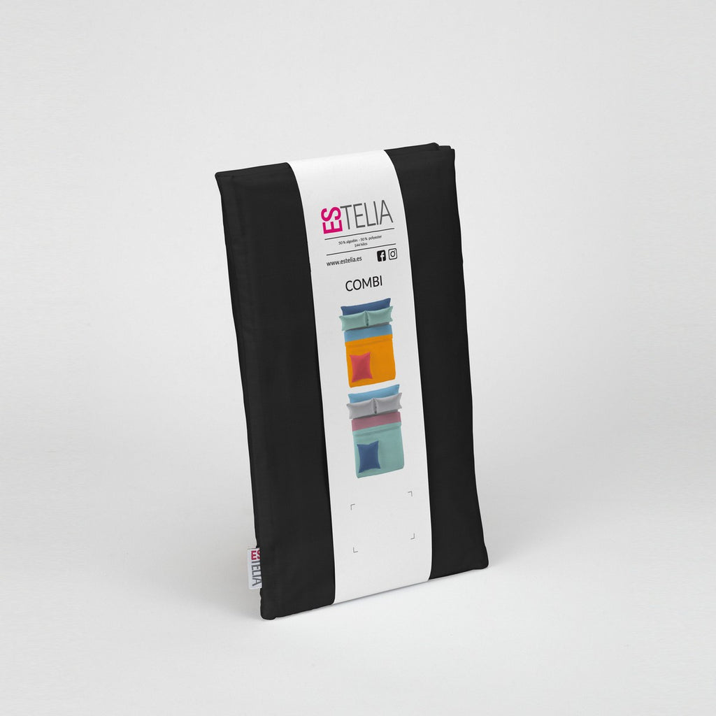 Funda de cojín 50-50 negro presentación