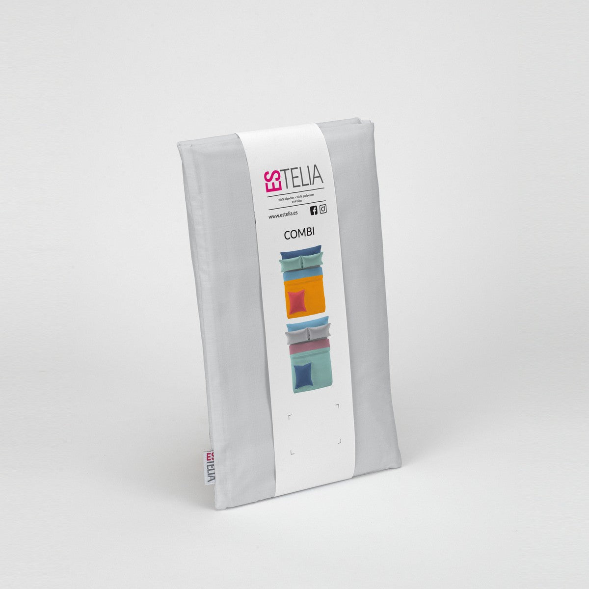 Funda de cojín 50-50 perla presentación