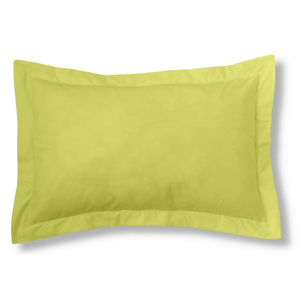 Funda de cojín 50-50 pistacho cojín 50x75 con pestaña