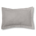 Funda de cojín 50-50 plomo cojín 50x75 con pestaña