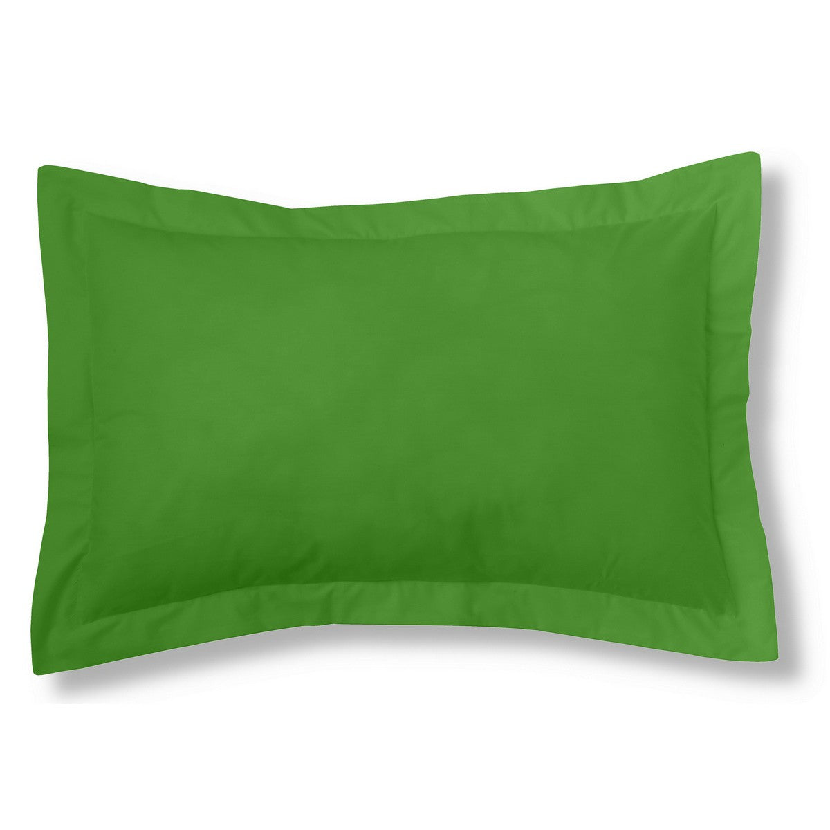 Funda de cojín 50-50 verde cojín 50x75 con pestaña
