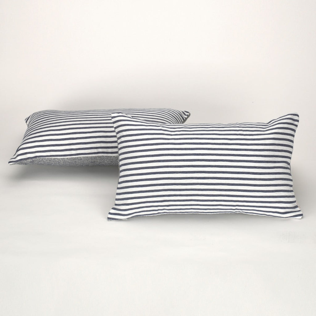 Funda cojín Jaca color azul - Qutun - 30x50 cm