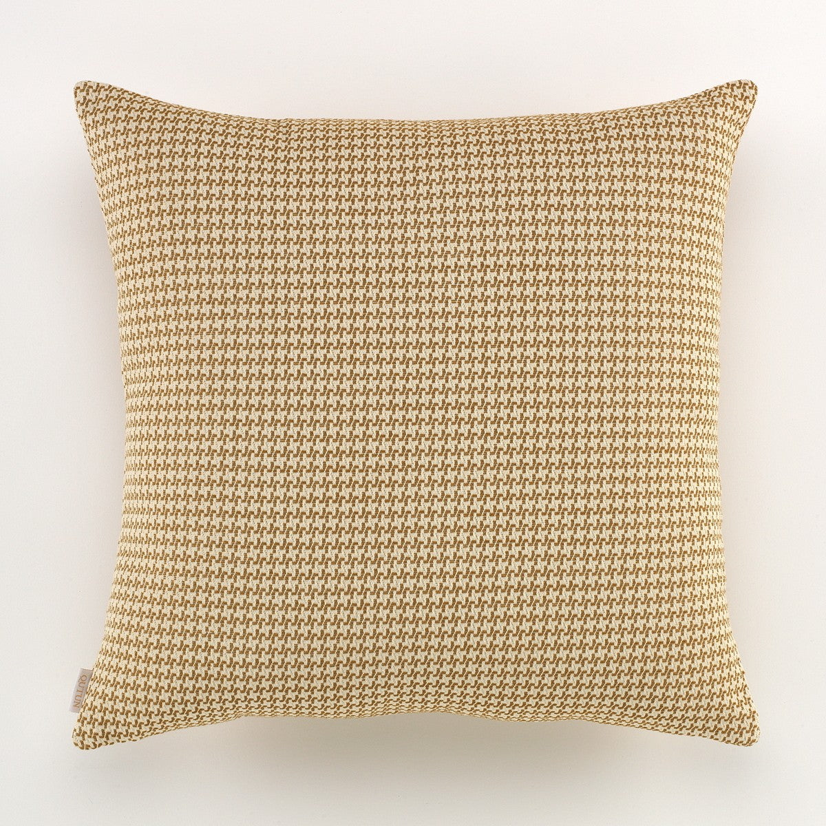 Funda cojín Beret color ocre - Qutun - 50x50 cm