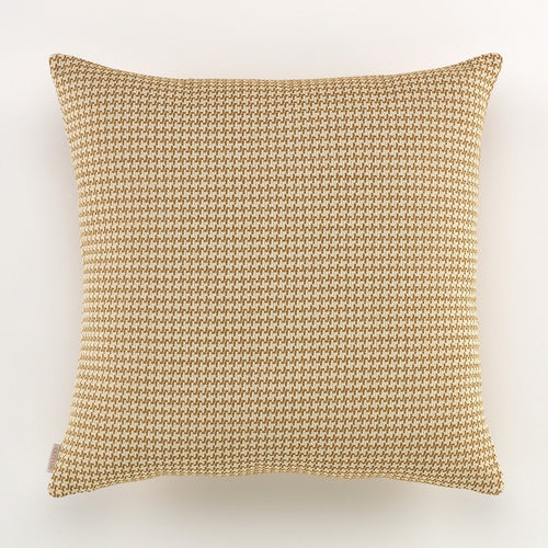Funda cojín Beret color ocre - Qutun - 50x50 cm