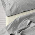 Juego de sábanas Íber perla escena de cama