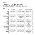 Juego de Sábanas estampadas Abi