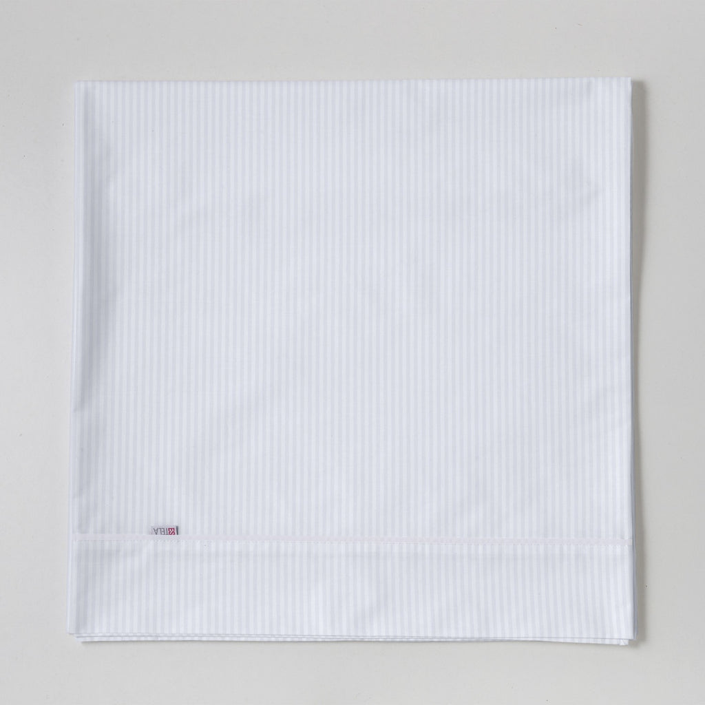Encimera plegada listada blanco