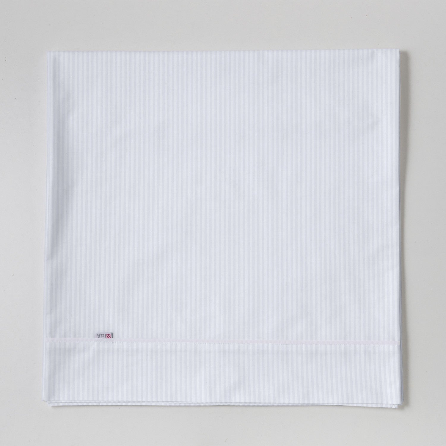 Encimera plegada listada blanco