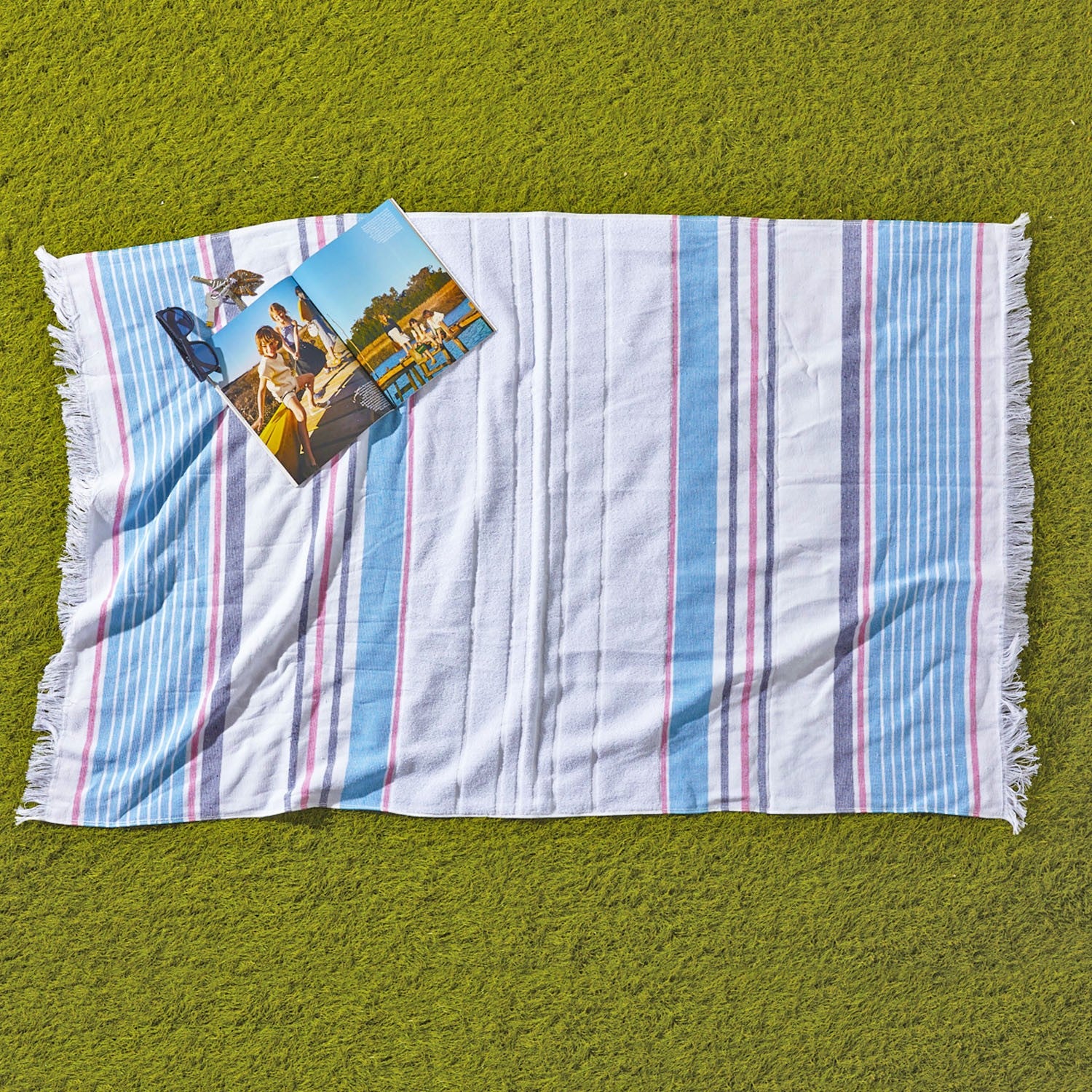 Fouta riszo Vera Azul
