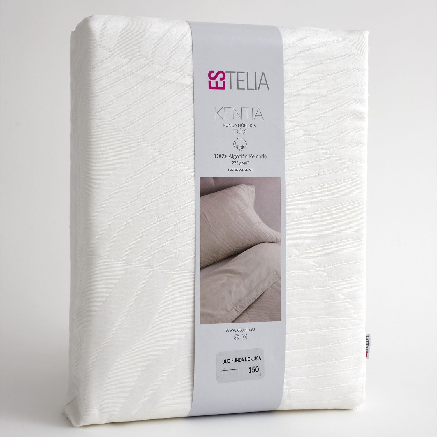 Bolsa Kentia blanco