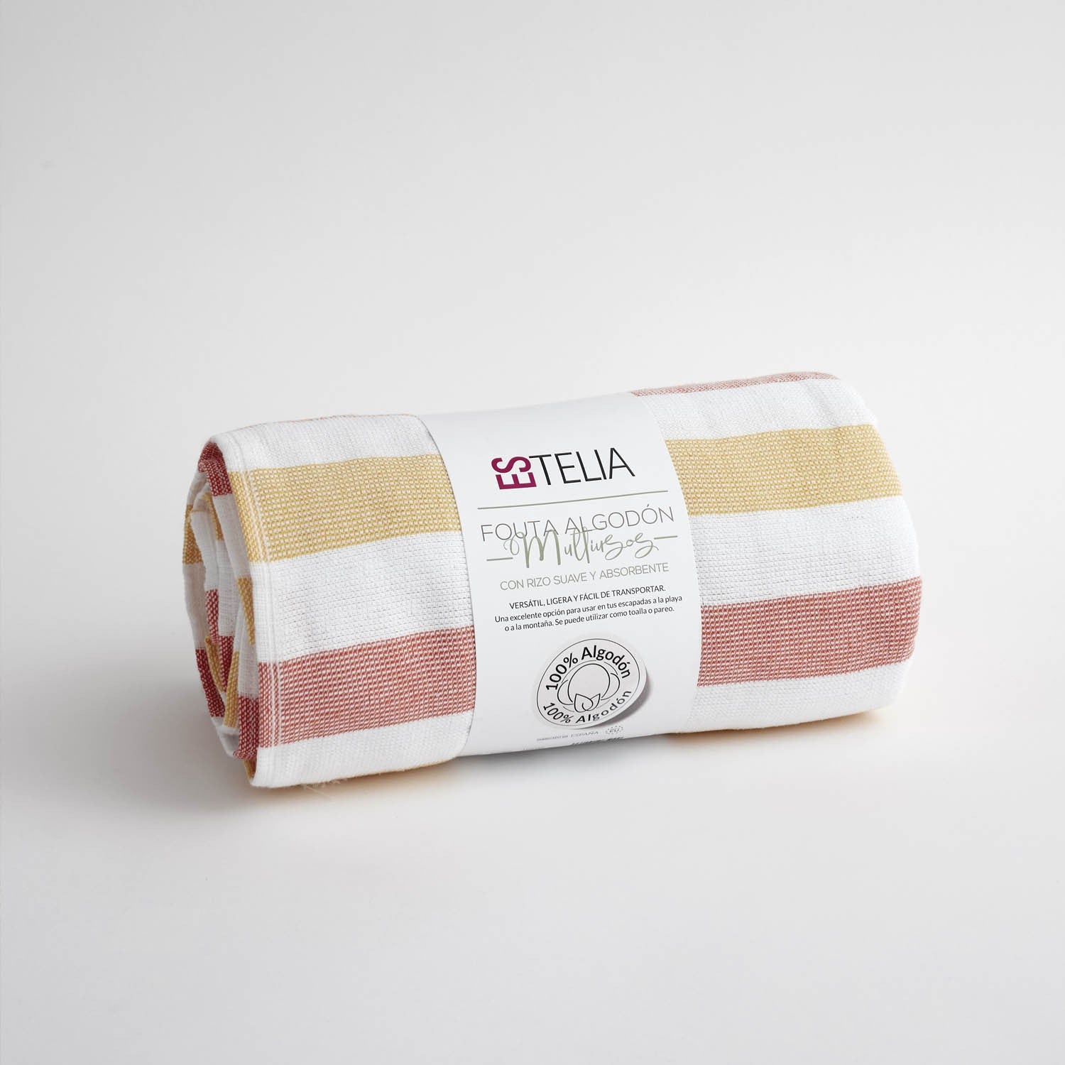 Fouta deia naranja