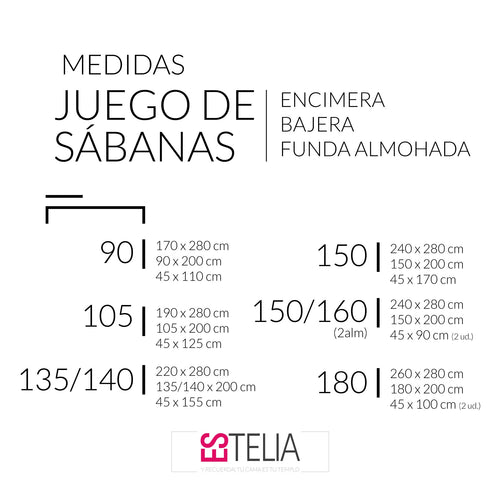 Juego de Sábanas estampadas Misi