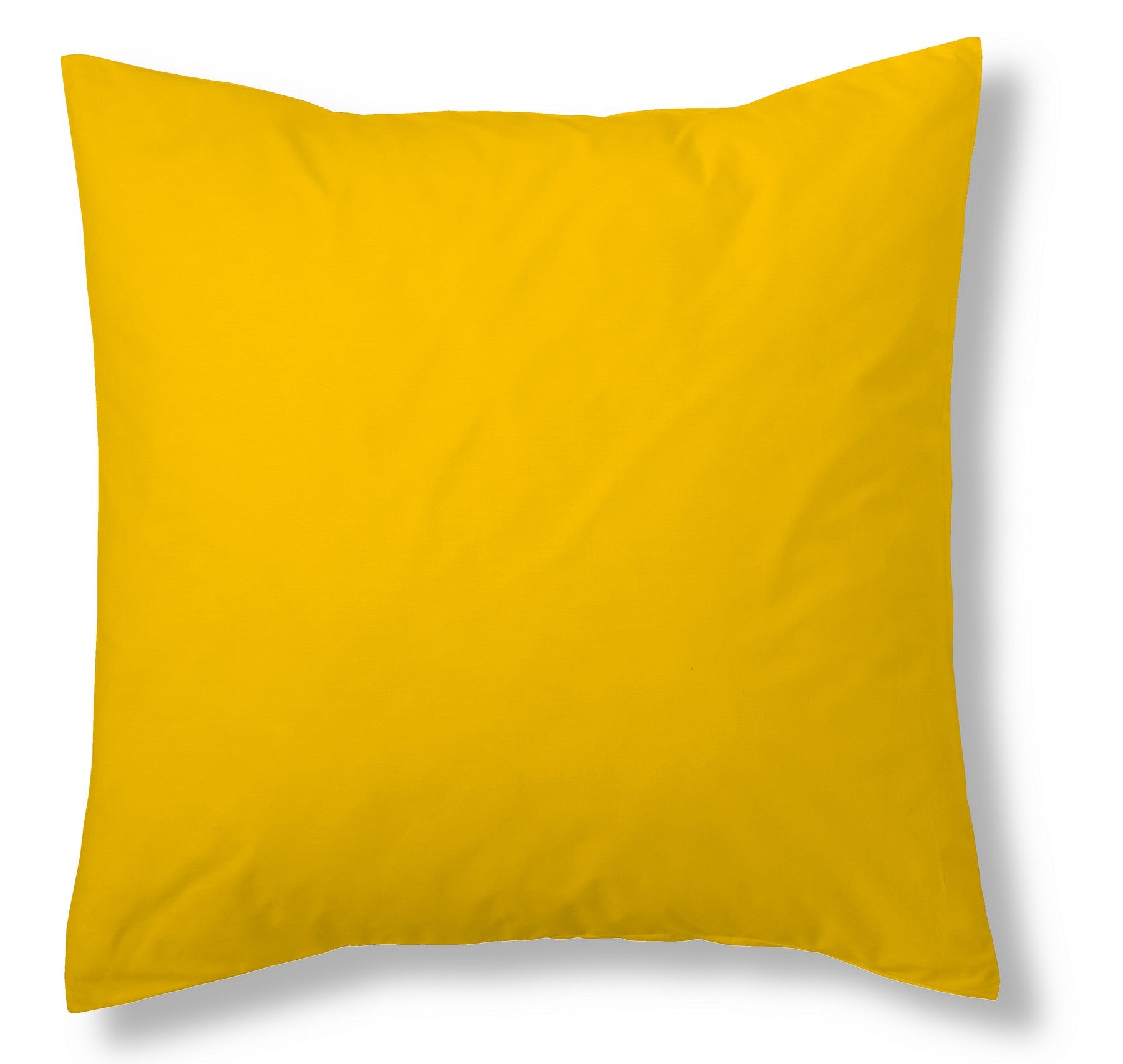 Funda de cojín 50-50 mostaza cojín 40x40