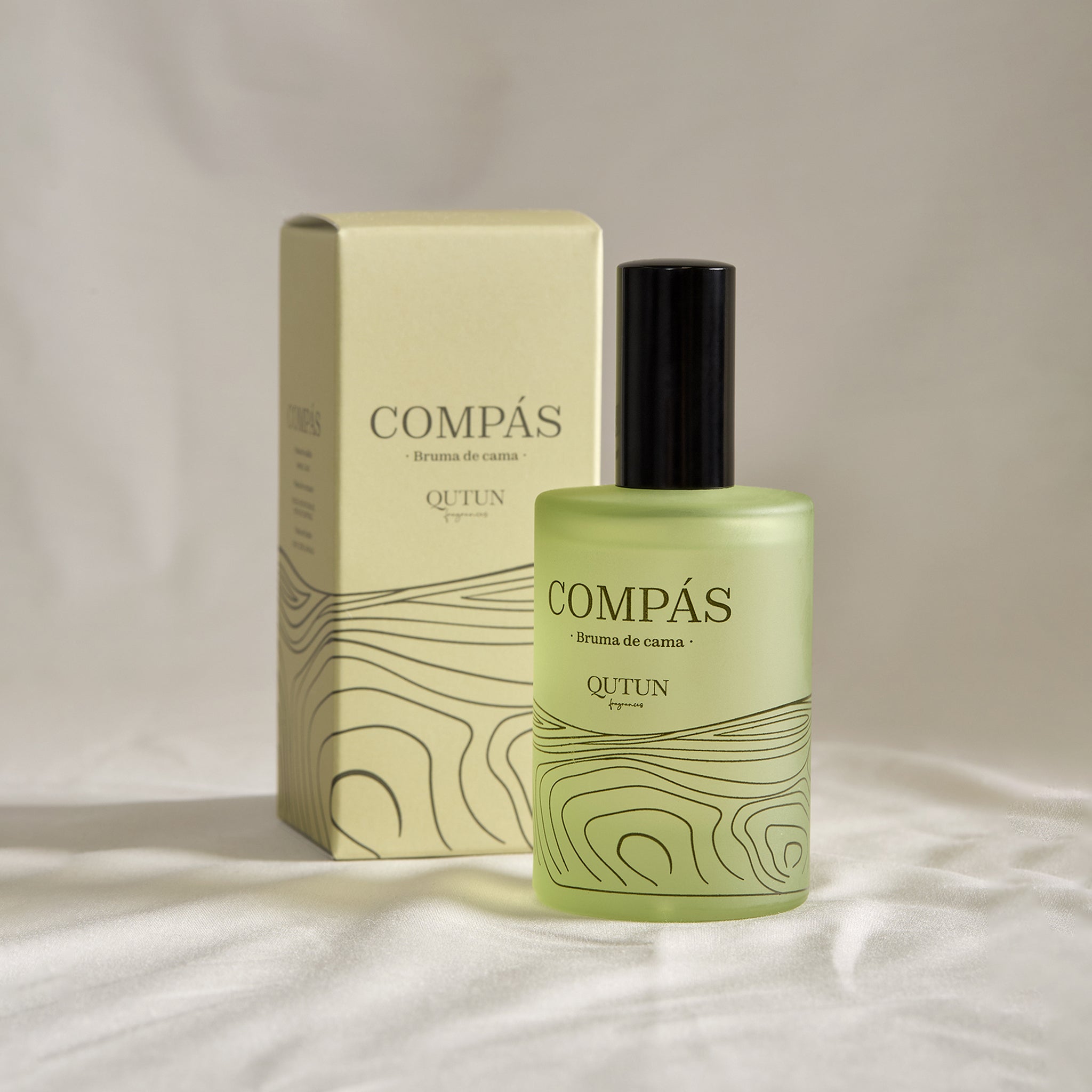 Bruma de Cama Qutun - 4 Aromas - Frasco reutilizable 100ml