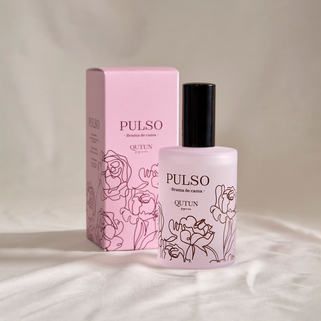 Bruma de Cama Qutun - 4 Aromas - Frasco reutilizable 100ml