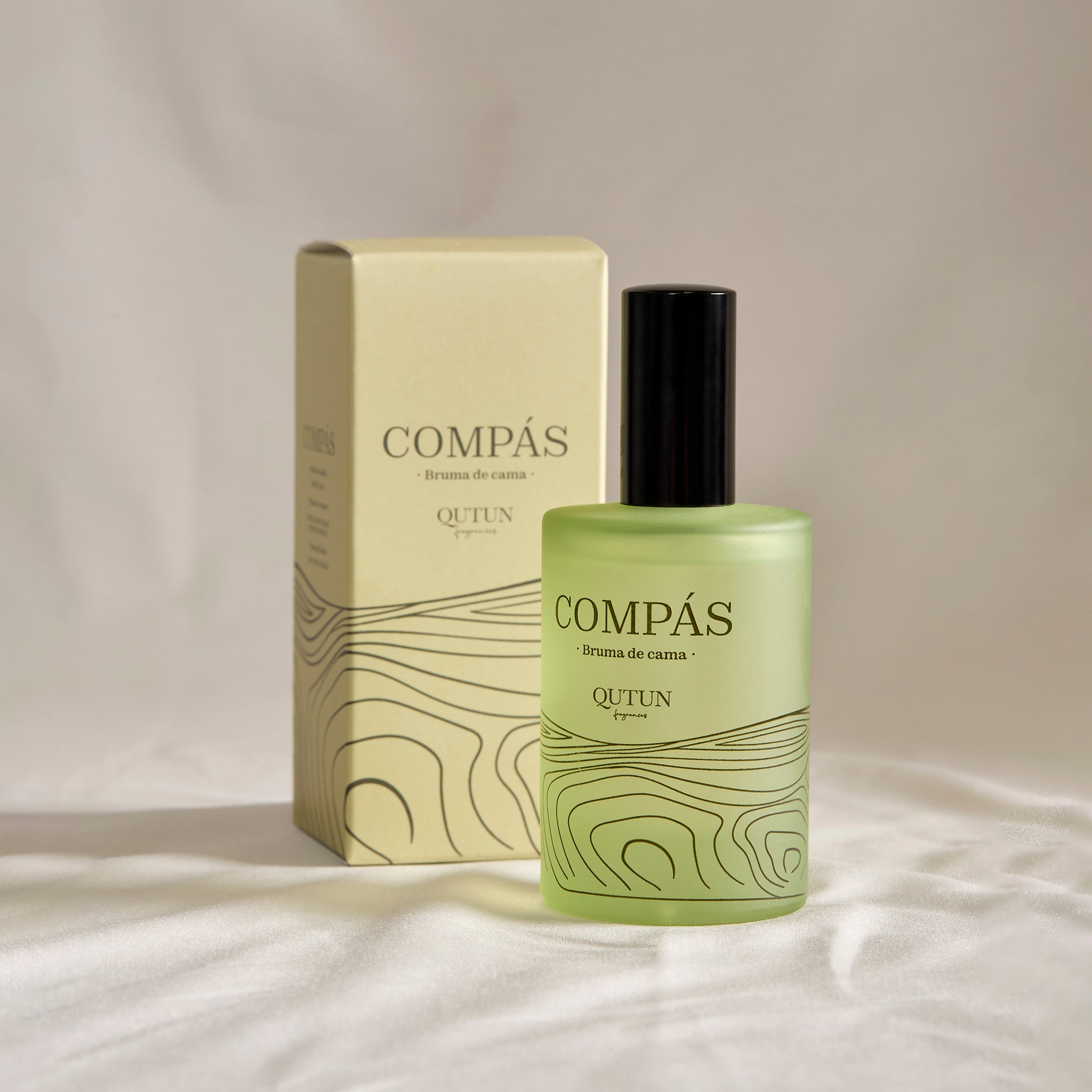 Bruma de Cama Qutun - 4 Aromas - Frasco reutilizable 100ml