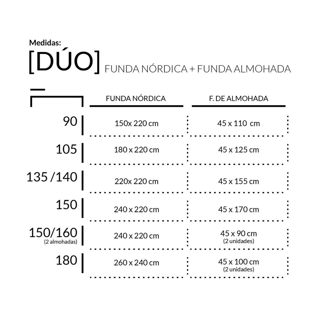 Dúo de funda nórdica reversible Zazou
