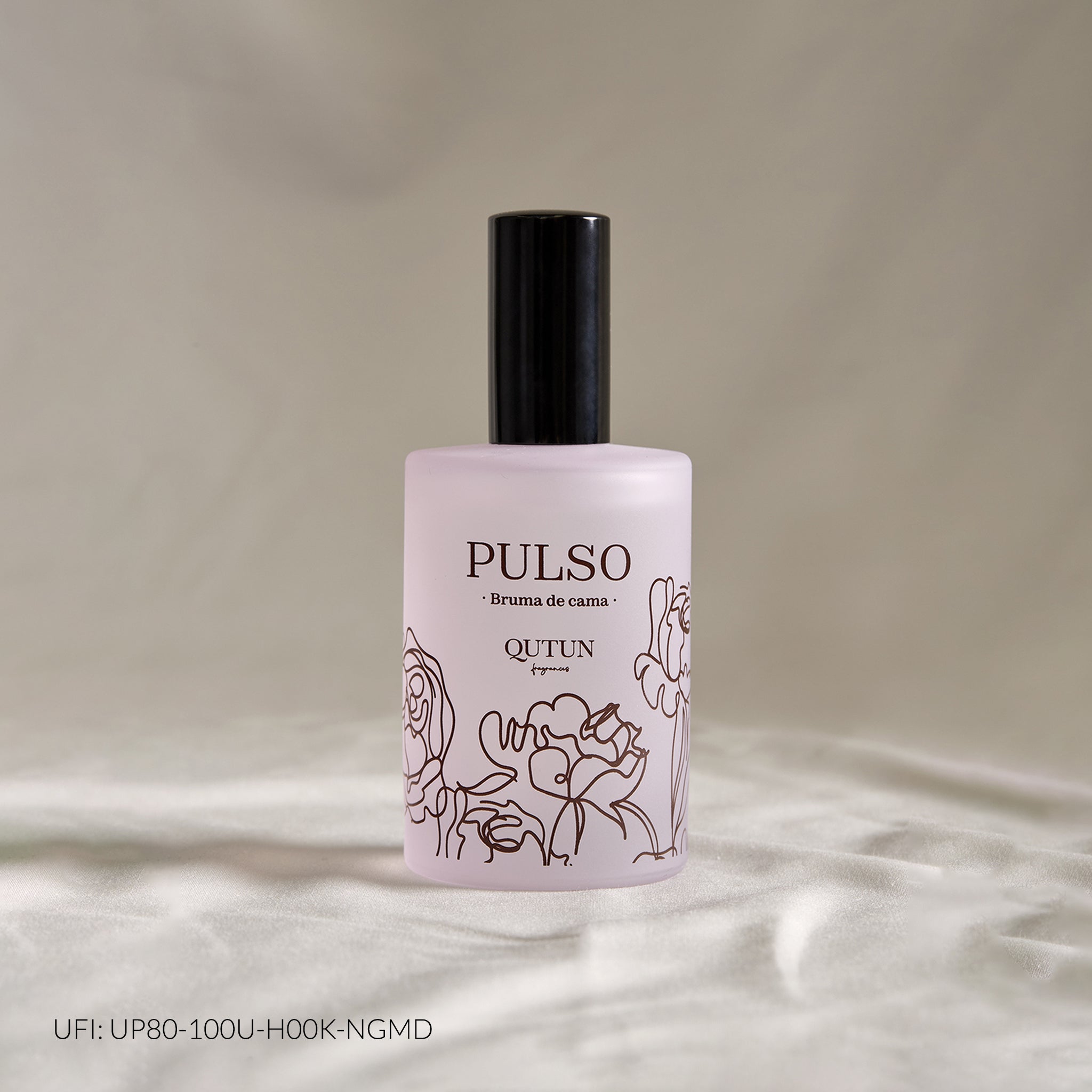 Bruma de Cama Qutun - 4 Aromas - Frasco reutilizable 100ml