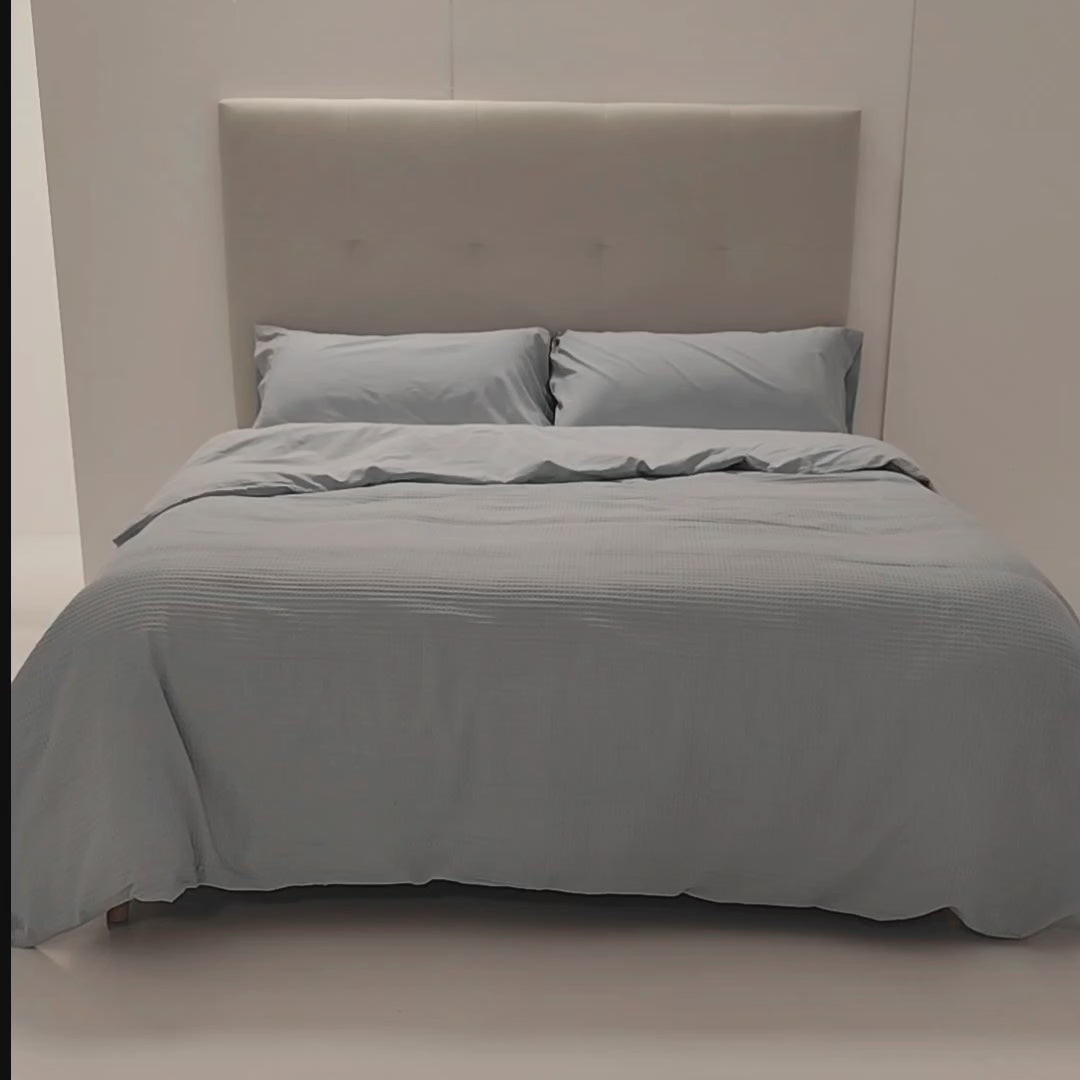 Dúo funda nórdica algodón Banús Azul